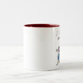 Tasse 2 Couleurs j'aime maman (Centre)