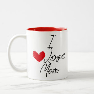 Tasse 2 Couleurs J'aime maman
