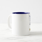 Tasse 2 Couleurs J'aime Massachusetts (Devant gauche)