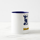 Tasse 2 Couleurs J'aime Massachusetts (Centre)