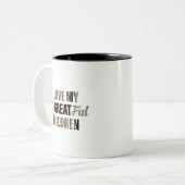 Tasse 2 Couleurs J'aime mes grands enfants ingrats (Devant gauche)