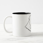 Tasse 2 Couleurs j'aime mon boxeur (Gauche)