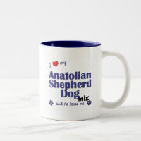 J'aime mon mélange anatolien de chien de berger