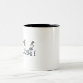 Tasse 2 Couleurs J'aime mon oie (Centre)