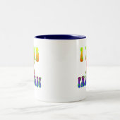 Tasse 2 Couleurs J'Aime Mon Parrotlet (Centre)