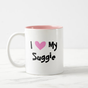 Tasse 2 Couleurs J'aime mon Phalanger nain sucre