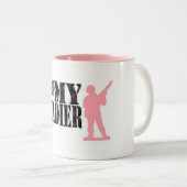 Tasse 2 Couleurs J'aime mon soldat (Devant droit)
