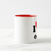 Tasse 2 Couleurs J'aime Oslo (Centre)