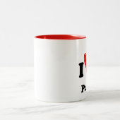 Tasse 2 Couleurs J'aime Pune (Centre)
