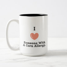 J'Aime Quelqu'Un Avec Une Allergie De Maïs