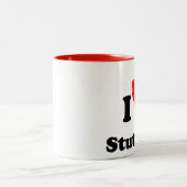 Tasse 2 Couleurs J'aime Stuttgart (Centre)