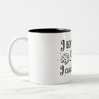 Tasse 2 Couleurs J'aime tellement les biscuits que je pourrais en ê