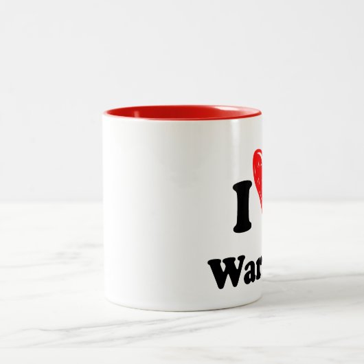 Tasse 2 Couleurs J'aime Varsovie (Centre)