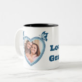 Tasse 2 Couleurs J'Aime Votre Grand-Mère (Devant gauche)