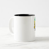 Tasse 2 Couleurs Jamaican Girl (Devant gauche)