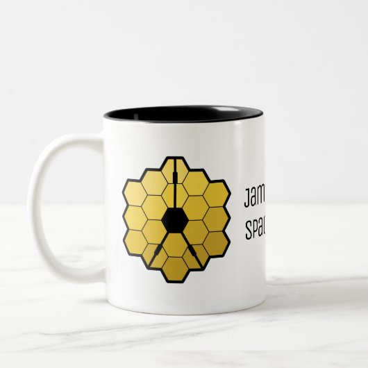 Tasse 2 Couleurs James Webb Space Telescope Yellow Mirro Custom (Gauche)