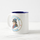 Tasse 2 Couleurs Jamestown Virginia Colonial (Devant gauche)