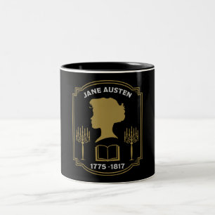 Tasse 2 Couleurs Jane Austen romancière anglaise