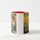 Tasse 2 Couleurs Jane Eyre Cite Monet Style Peinture (Centre)