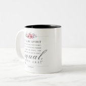 Tasse 2 Couleurs Jane Eyre - Comme Nous Sommes - Blanc (Devant gauche)