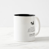 Tasse 2 Couleurs Jane Eyre - I Am No Bird quote (Devant droit)