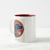 Tasse 2 Couleurs japan pointer (Devant gauche)