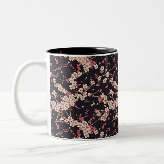 Tasse 2 Couleurs Japanese Pattern  (Gauche)