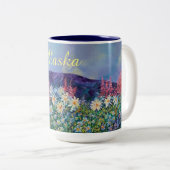 Tasse 2 Couleurs Jardin de l'Alaska Tisha (Devant droit)