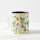 Tasse 2 Couleurs Jardin d'été (Devant gauche)
