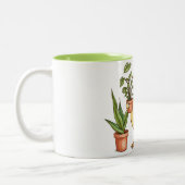 Tasse 2 Couleurs Jardinage de l'oie idiote - Alimenté par les plant (Gauche)