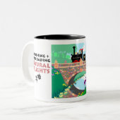 Tasse 2 Couleurs Jardinage + Railroading (Devant gauche)
