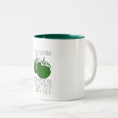 Tasse 2 Couleurs Jardinage Tomates (Devant droit)