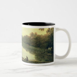 Tasse 2 Couleurs Jardins de Kew : La pagoda et le pont, 1762 (huile