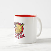 Tasse 2 Couleurs Jarra Metrín "gótico de futuro " (Devant droit)