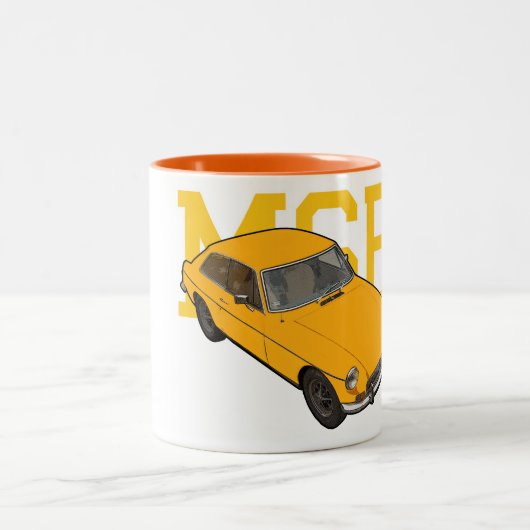 Tasse 2 Couleurs jaune de mgb (Centre)