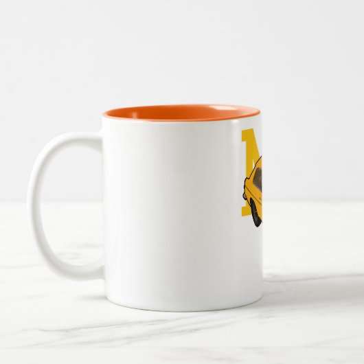 Tasse 2 Couleurs jaune de mgb (Gauche)