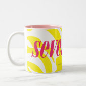 Tasse 2 Couleurs Jaune de zèbre (Gauche)