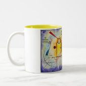 Tasse 2 Couleurs Jaune Rouge Bleu de Wassily Kandinsky (Gauche)