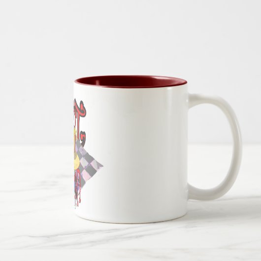 Tasse 2 Couleurs java chaud (Droit)