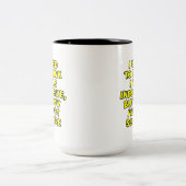 Tasse 2 Couleurs J'avais l'habitude de penser que j'étais indécis, (Centre)