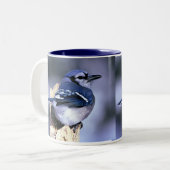 Tasse 2 Couleurs Jay bleu, Jay bleu (Devant gauche)