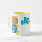 Tasse 2 Couleurs JayJay la bouffe (Devant gauche)