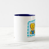 Tasse 2 Couleurs JayJay le bleu classique de bouffe (Centre)