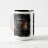 Tasse 2 Couleurs Je danse où le diable marche 🔥 (Devant gauche)