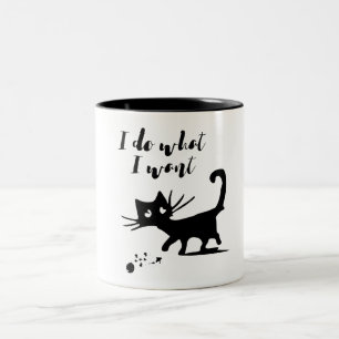 Tasse 2 Couleurs Je fais ce que je veux le GIF vilain drôle d'aman