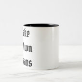 Tasse 2 Couleurs Je fais mes propres humains (Centre)