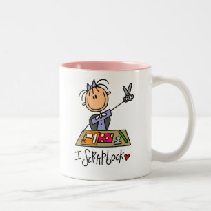 Tasse 2 Couleurs Je fais un album de coupures de presse