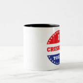 Tasse 2 Couleurs Je l'ai écrasé aujourd'hui (Centre)