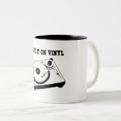 Tasse 2 Couleurs je l'ai sur vinyle (Devant droit)