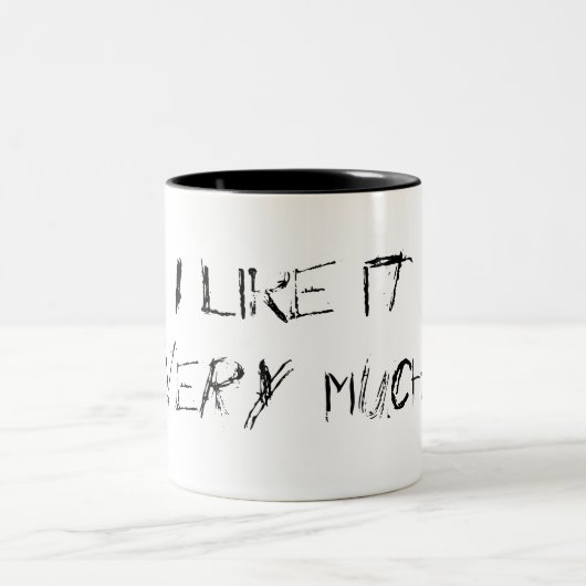 Tasse 2 Couleurs Je l'aime BEAUCOUP ! (Centre)